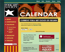 Folk Art Society of America website
